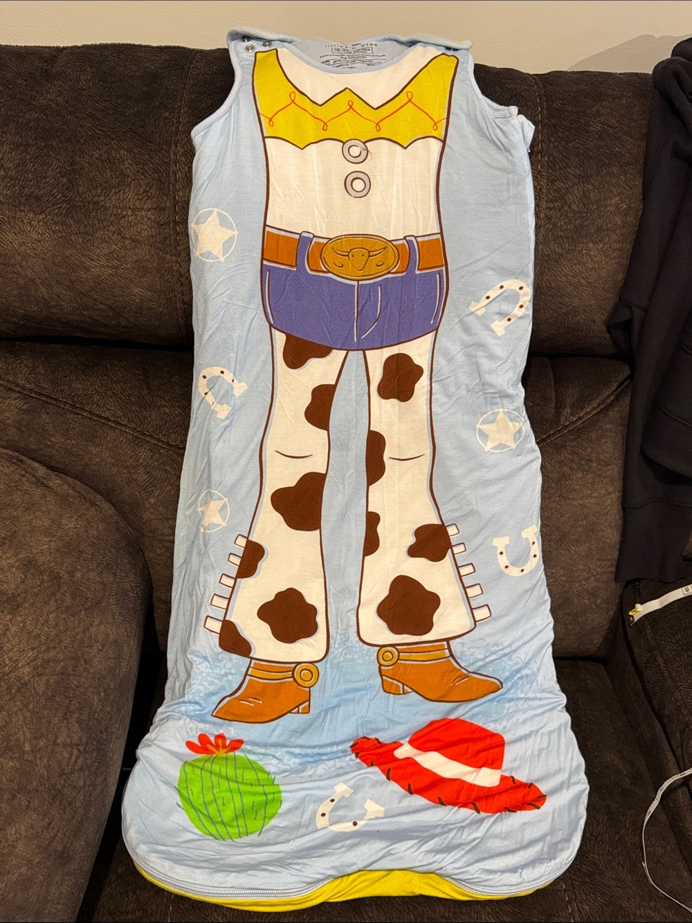 Little Sleepies Wearable Blanket ToyStory edition bamboo winter weight 18-36 mon